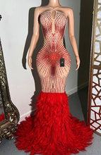 Load image into Gallery viewer, Myra feather dress
