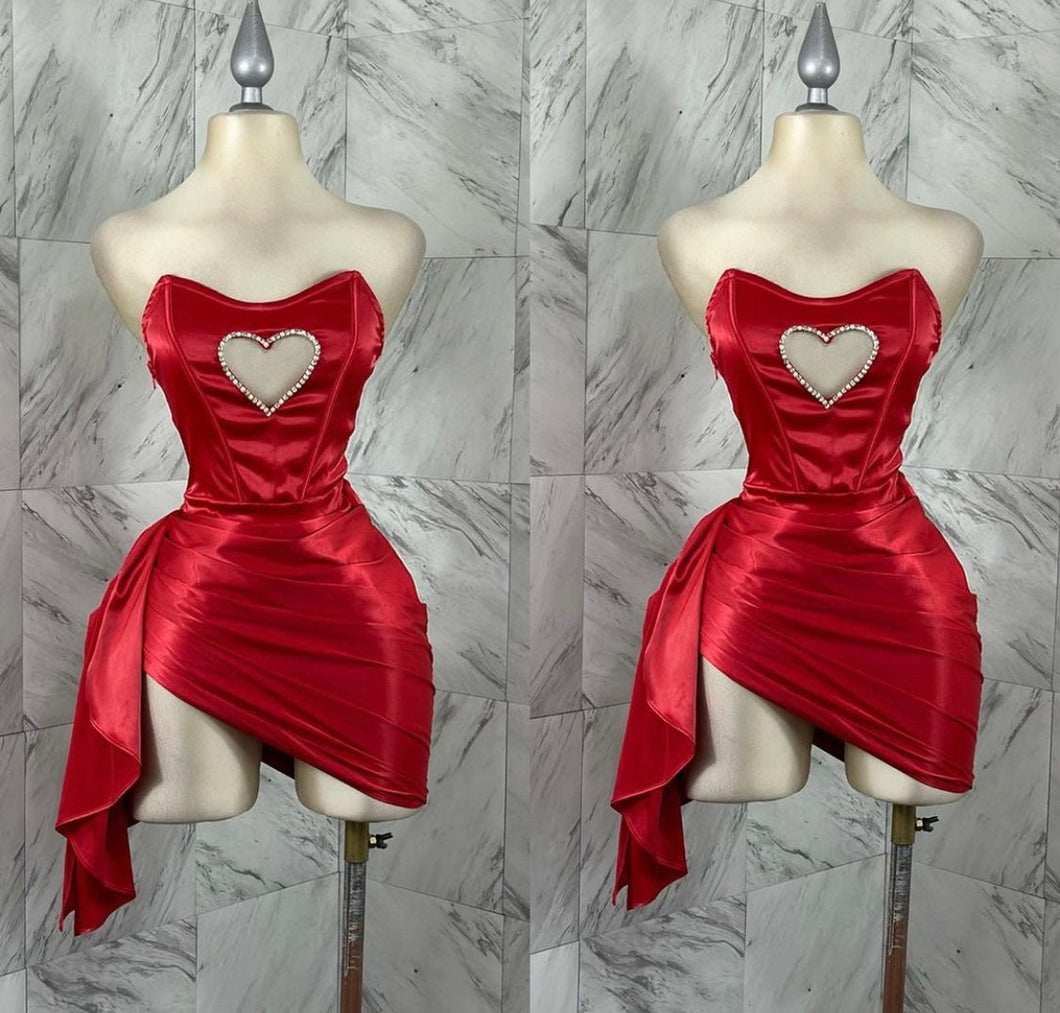 Loving heart mini dress