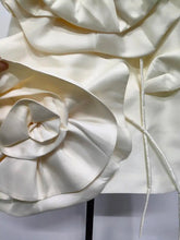 Load image into Gallery viewer, VOLUMINOUS FLOWER DESIGN DRESS
