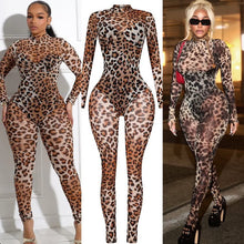 Load image into Gallery viewer, Jai leopard jumpsuit
