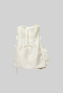 VOLUMINOUS FLOWER DESIGN DRESS