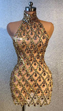 Load image into Gallery viewer, Diamond mini dress
