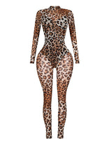 Load image into Gallery viewer, Jai leopard jumpsuit
