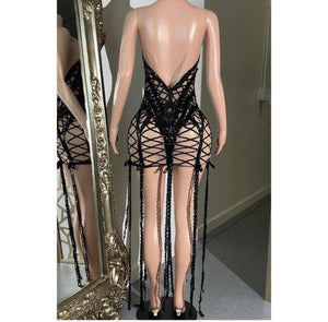 Nicky Diamanté dress