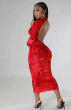 Load image into Gallery viewer, Red Rose Dress
