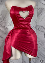 Load and play video in Gallery viewer, Loving heart mini dress
