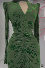 Load and play video in Gallery viewer, Green rose dress
