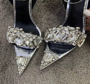 Luxury gemstone heels