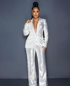 Luxury tux sequins Suit
