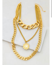 Load image into Gallery viewer, Chunky layered necklace
