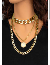 Load image into Gallery viewer, Chunky layered necklace
